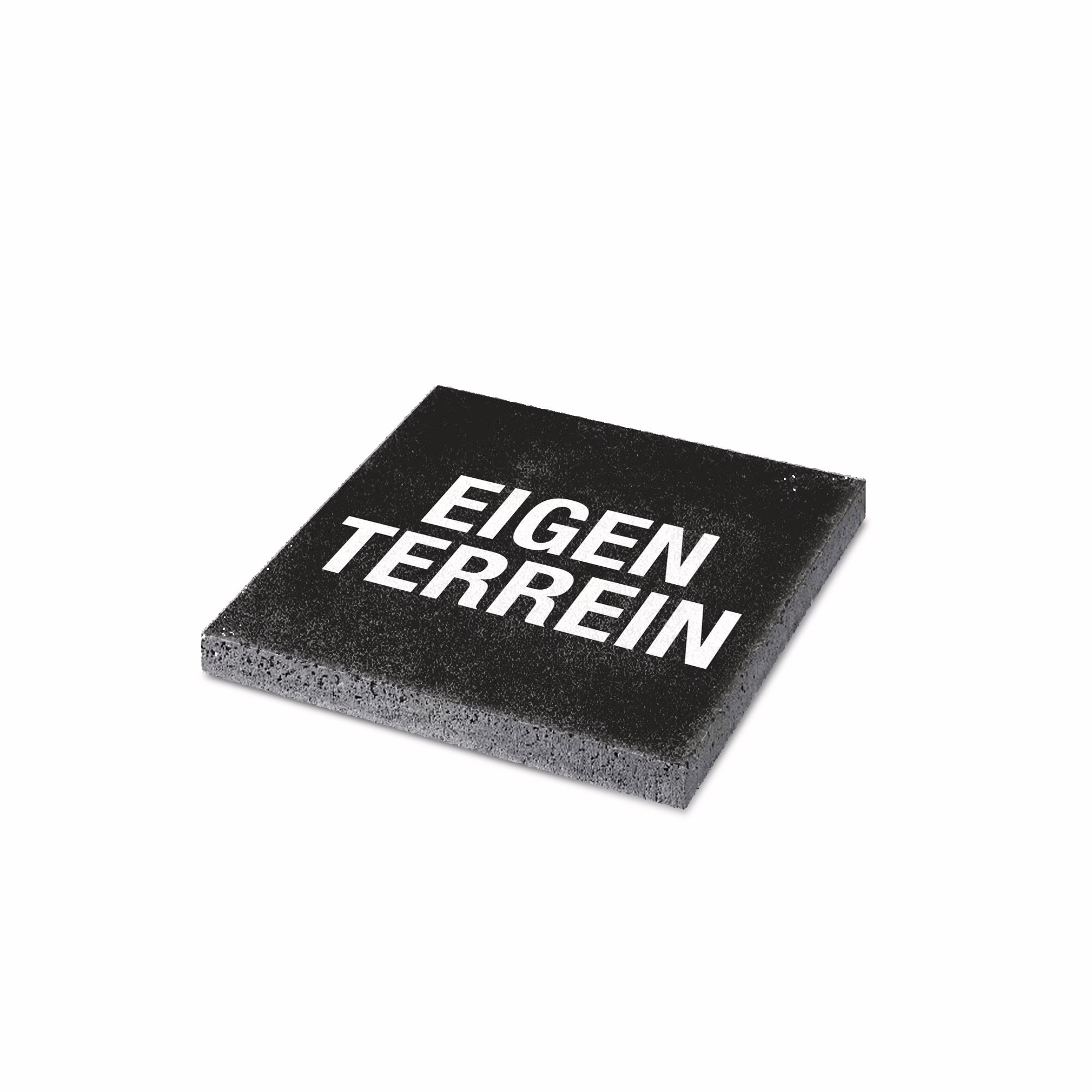 Eigen terrein tegel – Symbooltegel voor privéterrein